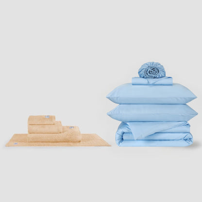 Complete Bed Linen Set + Towel Set
