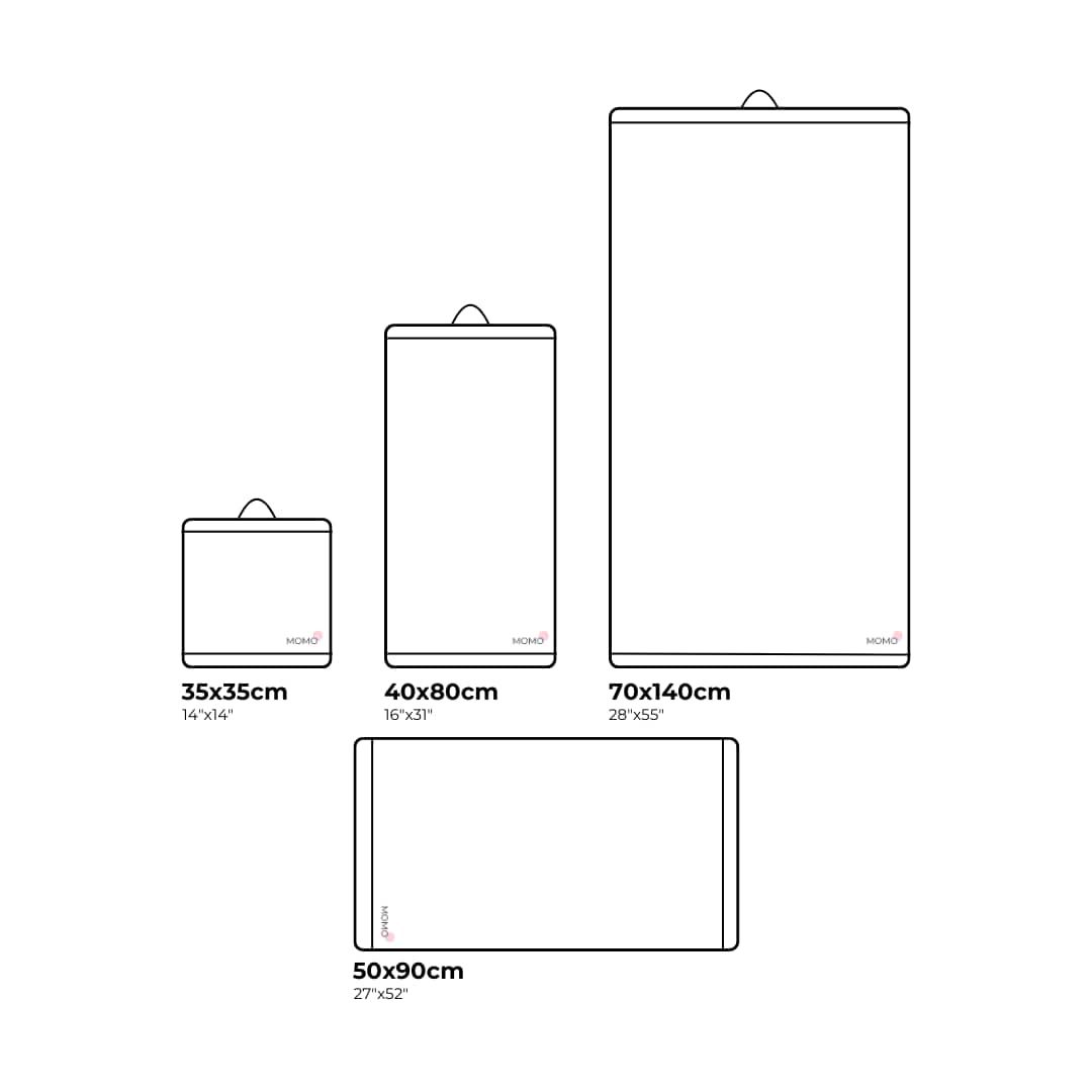 3-teiliges Handtuch-Set